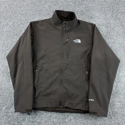 The North Face Jacket Men’s M Brown Apex Bionic Soft Shell Windbreaker Full Zip - Image 1 of 4
