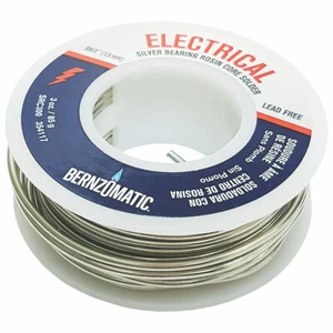 Soldadura de núcleo de colofonia Bernzomatic genuina sin plomo 3 oz uso electrónico en cables de altavoz - AZ - Imagen 1 de 4