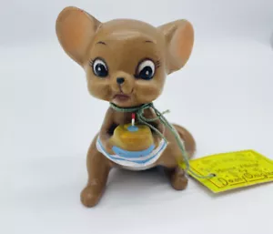 Figura de Feliz Cumpleaños Josef Originals Mouse Village con Etiquetas Envío Gratis - Imagen 1 de 7