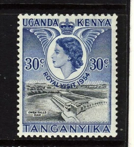 KENYA UGANDA & TANGANYIKA QE II 1954 Royal Visit Issue SG 166 MINT - Picture 1 of 2