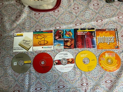 Lot of 5 Royalty Free Stock Photography CD Images Business Health Vacation Sky - Image 1 of 4