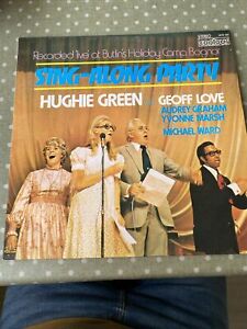 Hughie Green Geoff Love SING-ALONG PARTY Holiday Pop LP Butlin's Bognor Regis