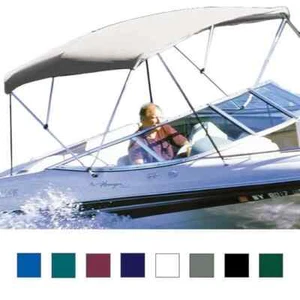 New Taylor Made Hot Shot Bimini BoaTop, 6' x 54" x 73"-78" (Top Only) - White - Picture 1 of 1