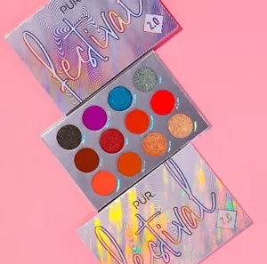 NIB Pur Cosmetics Festival 2.0 Eyeshadow Palette ~ 12 Pressed Pigments - Picture 1 of 3