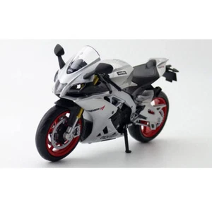 1:12 Aprilia RSV4 RR1000 Motorcycle Model Diecast Motorcycle Toy for Kids Silver - Picture 1 of 5