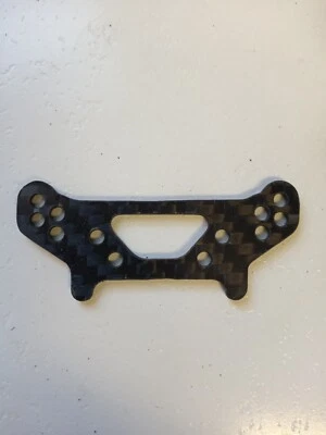 REPLACEMENT FOR HPI 73002 CARBON FIBER FRONT SHOCK TOWER FOR SUPER NITRO RS4 - Image 1 of 3