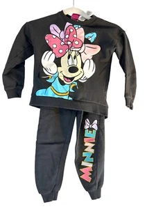 Disney Jr Girls Jogging Gray Multi Minnie Graphic Size 5T - Picture 1 of 7
