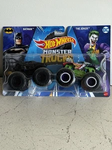 Dc Batman,VRs The Joker Monster Trucks, Hot Wheels 1:64 Diecast 4x4 monster jam - Picture 1 of 10