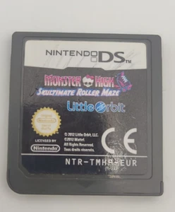 Nintendo DS Monster High: Skultimate Roller Maze Gioco Solo Cartuccia - Picture 1 of 3