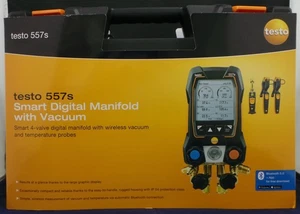 Testo 557s Kit Smart Digital Verteiler Bluetooth mit 1xTesto 552i & 2xTesto 115i - Bild 1 von 6