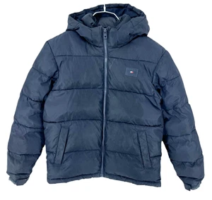 Tommy Hilfiger Kinder Jungen gefütterte Jacke Mantel mit Kapuze Größe 10 Jahre - Bild 1 von 15