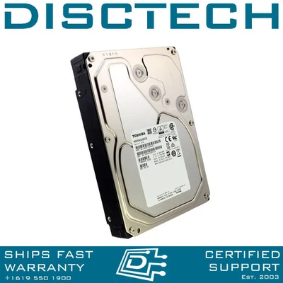 Toshiba MG05ACA800E 8TB 3.5" 6Gbps 7.2K RPM 512e Enterprise SATA Hard Drive - Image 1 of 3