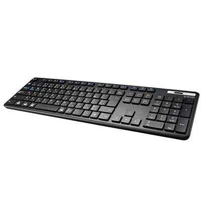 ELECOM Wireless Keyboard Bluetooth Full Keyboard with Numeric Keypad Thin - Image 1 of 4