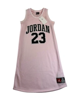 Vestido de baloncesto Nike Jordan de malla rosa niña grande 12-13 años NUEVO Foto 1 de 4