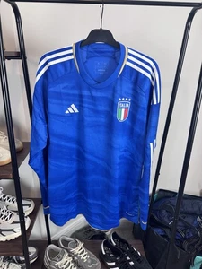 Italien Heimtrikot 2023 / 2024 Adidas Original Neu mit Etikett Herren Größe XL Langarm - Bild 1 von 11