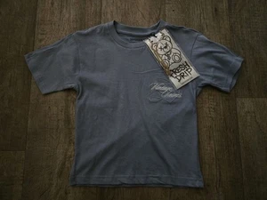 SOVEREIGN CODE Kids Tee Size 6 "Vintage Saints" Embroidered Drip With Gold Chain - Afbeelding 1 van 4
