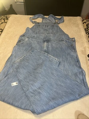 Mono Craftsman para hombre azul carpintero baberos de mezclilla americanos talla 38x30 Foto 1 de 4