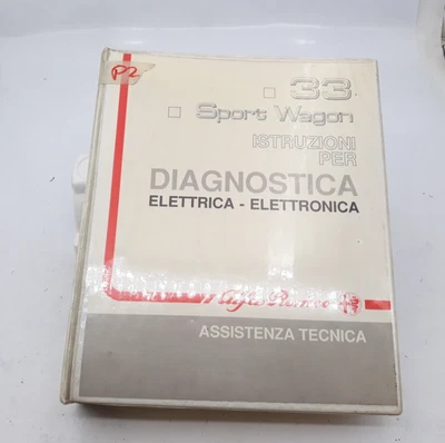 Manuale officina Alfa Romeo Alfa 33 e Sport Wagon diagnosi elettrica elettronica - Immagine 1 di 4