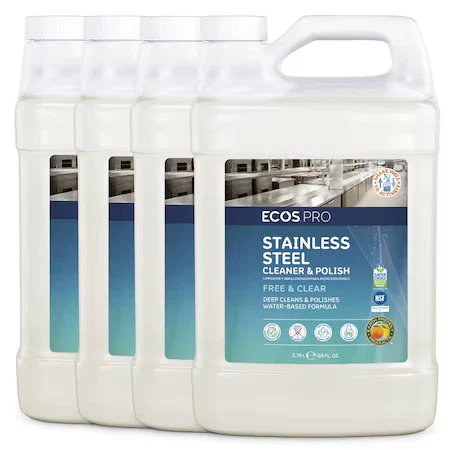 Ecos Pro Pl9330/04 Ss Cleaner Polish, Pk4 - Image 1 of 4