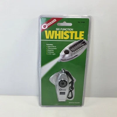 Coghlan's шесть функций свисток сигнал зеркало света компас термометр лупа - Изображение 1 из 4