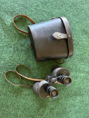 Винтажный военный бинокль Bausch & Lomb 7 x 35 с чехлом - Изображение 1 из 4