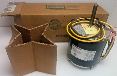 Fasco D802 Permanent Split Capacitor Motor 1/2 HP 1050 RPM 460V Closed Vent  - Image 1 of 4