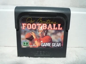 SEGA GAME GEAR JOE MONTANA FOOTBALL VIDEO GAME - Picture 1 of 1