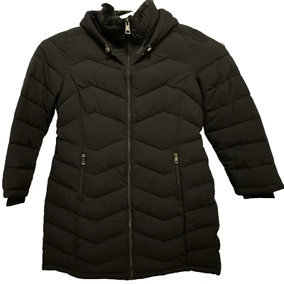 Andrew Marc Mujer Talla X-Grande Chaqueta con Capucha XL Acolchada Puffer Invierno Foto 1 de 4