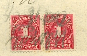 Envelope 2c Postage Due Layfayette IN to Shelbyville IN 10/12/1924 - Picture 1 of 3