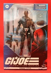 Snake Eyes 02 G.I. Joe Classified Series 1st Wave 6" Hasbro Action Figure 2020 - Picture 1 of 7