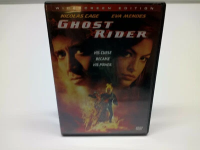 Ghost Rider DVD Excellent Condition 2007 Nicolas Cage Eva Mendes Wes Bentley - Image 1 of 4