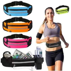 LAUFTASCHE BAUCHTASCHE JOGGING Sport Laufen Wasserdicht Gürteltasche Handytasche - Bild 1 von 4