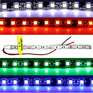 12V & 24V - Bande LED Étanche 3M Auto-Adhésif Éclairage Rayures 9,99€/ M
