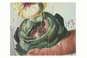 Postcard Marilyn Minter 100 Food Porn #7 Artichoke MINT - Picture 1 of 1
