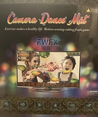 FWFX Dance Mat For Kids &Adults Musical Electronic Dance Mats HD Camera.OPEN BOX - Image 1 of 4