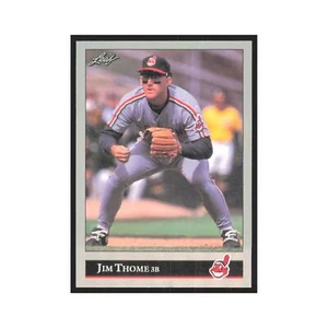 1992 Leaf Jim Thome Indians #299 - Picture 1 of 3