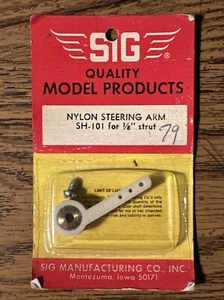 SIG Quality Model Products | Nylon Steering Arm (SH-101 for 1/8" Strut) - Picture 1 of 1