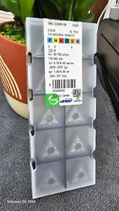 ORGINAL ISCAR TURNING INSERTS TNMG220408-GM IC830 10PCS PER PAX - Picture 1 of 2