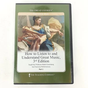 The Great Courses How To Listen To And Understand Great Music Part 1 Lecture CDs - Foto 1 di 14