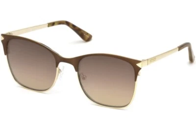 Guess GU7517 49G Matte Brown Metal Frame Mirrored Sunglasses 53-19-135 SD - Image 1 of 3