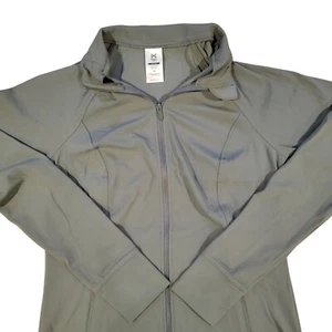 Member's Mark Active Jacket Full Zip Athletic Fitted Olive Green XS - Picture 1 of 5