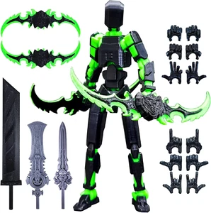 (Assembly Completed) T13 Action Figure Set, Titan 13 Robot Action Figure,Dummy 1 - Picture 1 of 7
