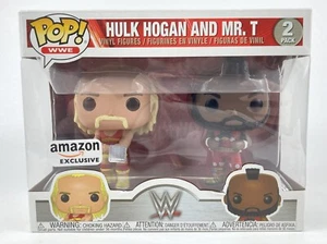 Funko Pop Hulk Hogan Mr T 2 Pack WWE Amazon Exclusive - Picture 1 of 6