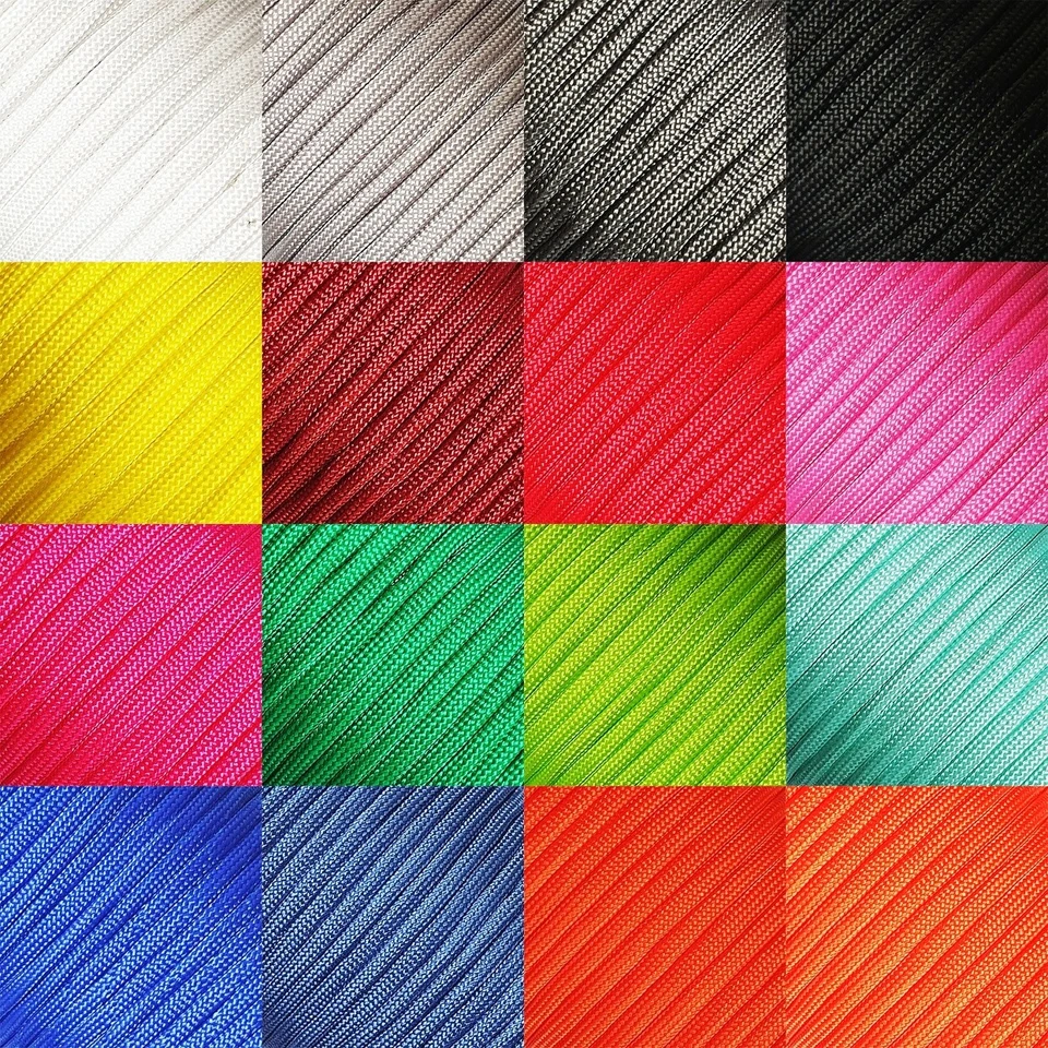 Paracord MicroCord 2/4mm Fallschirmschnur Nylonleine 5m-30m verschiedene Farben - Bild 1 von 1