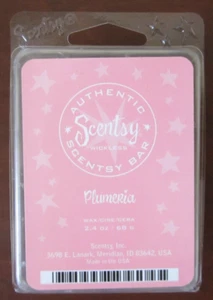 Authentic Scentsy Bar Wax Melts PLUMERIA - Picture 1 of 6
