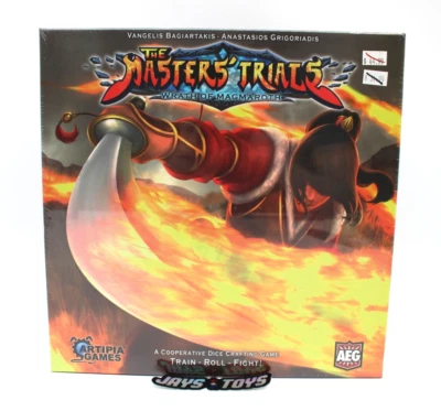 Jogo de tabuleiro The Masters' Trials Wrath of Magmaroth Artipia Games lacrado de fábrica - Imagem 1 de 4