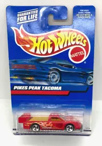 6697 HOT WHEELS CARTE US / CD CUSTOMS SERIES 2000 / 148 PIKES PEAK TACOMA ROUGE - Picture 1 of 1