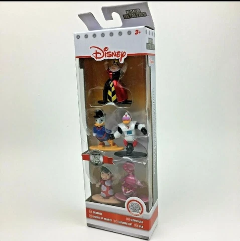 DISNEY JADA NANO METAL FIGS Die-Cast #84423 Lilo Cheshire Cat Scrooge WDW New Cover