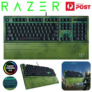 RAZER Blackwidow V3 Halo Infinite Edition Wired Mechanical Gaming Keyboard RGB - Picture 1 of 11