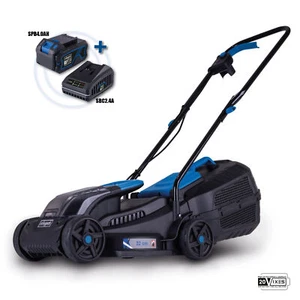 Rasaerba 20v 32cm 1 batteria 4.0Ah + caricabatteria ixes Scheppach bc-mp320-x - Picture 1 of 6